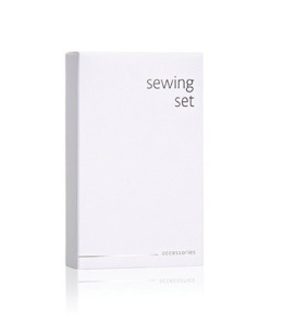 SEWING SET IN WHITE PAPER BOX