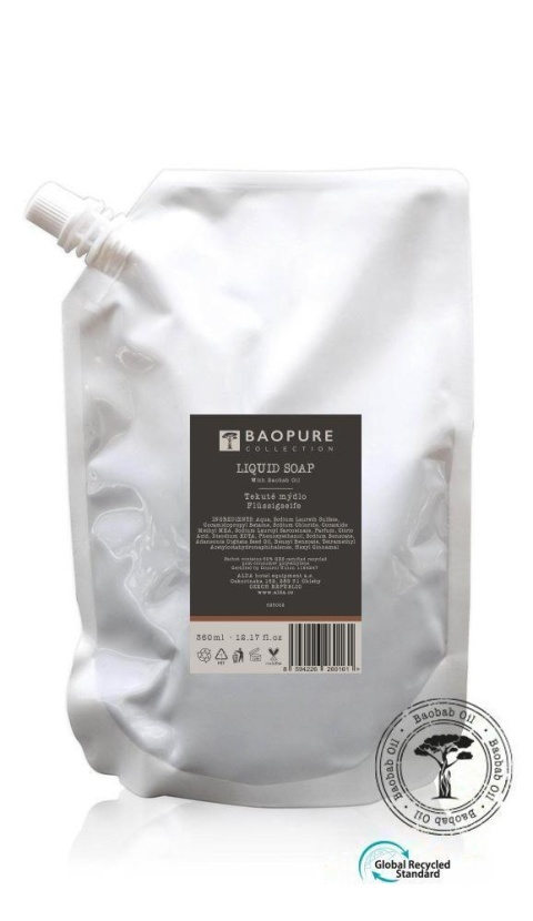 MYDŁO W PŁYNIE PUMP SYSTEM 360ML BAOPURE COLLECTION - SASZETKA UZUPEŁNIAJĄCA