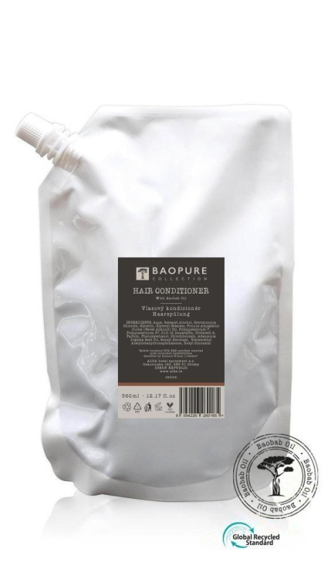 ODŻYWKA DO WŁOSÓW PUMP SYSTEM 360ML BAOPURE COLLECTION - SASZETKA UZUPEŁNIAJĄCA