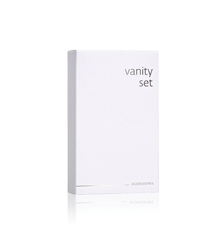 VANITY SET IN A PAPER BOX WHITE