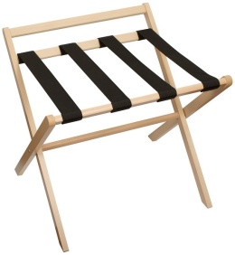 STOJAK NA BAGAŻ Z PASAMI NYLONOWYMI F02