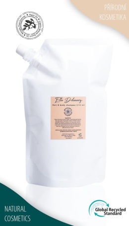 SZAMPON DO WŁOSÓW I CIAŁA PUMP SYSTEM 310ML ELLA DELANNOY - SASZETKA UZUPEŁNIAJĄCA